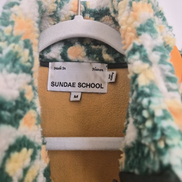 Sundae School x Outside Lands Broccoli Fleece Zip Up - Picture 5 of 7